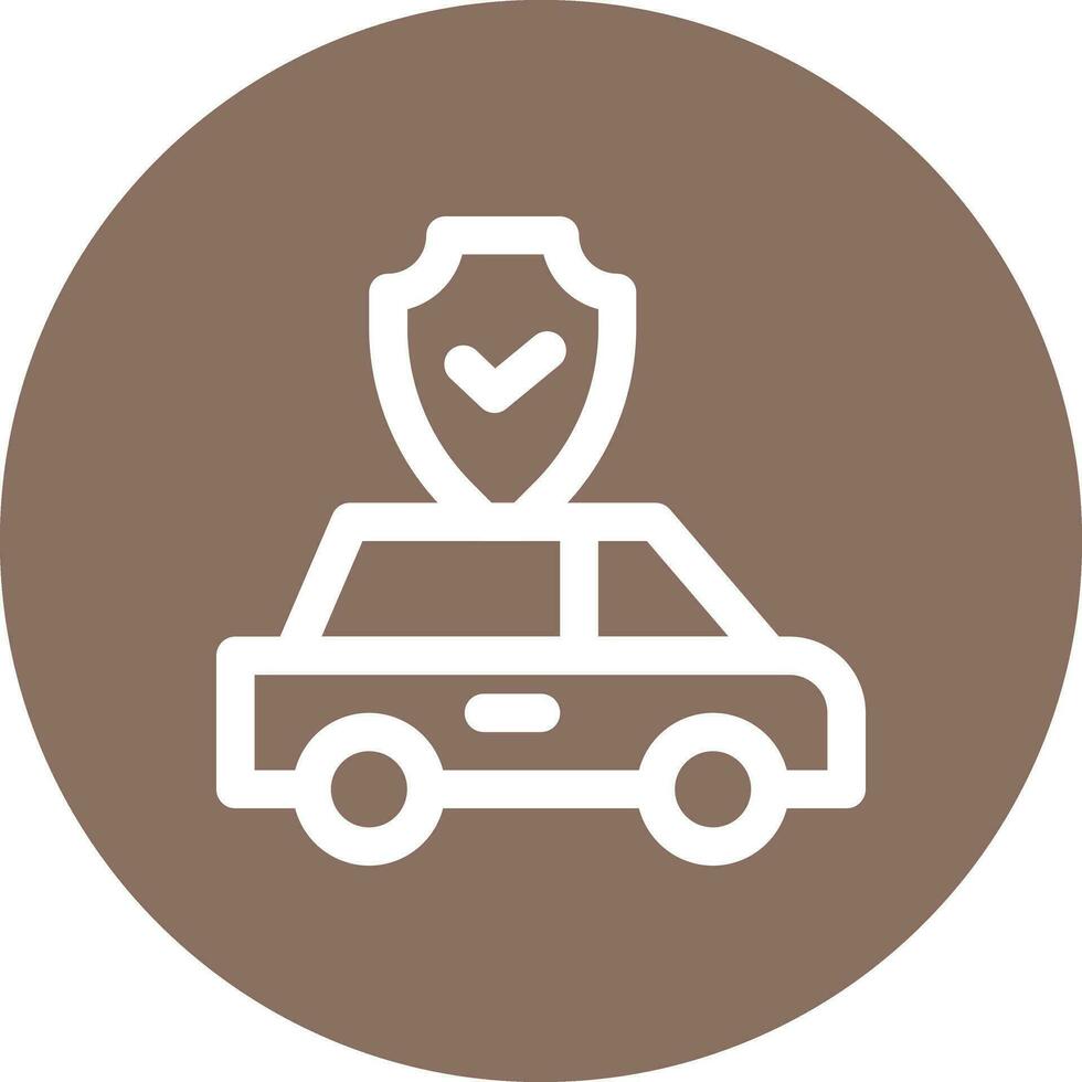 Car Security Vector Icon