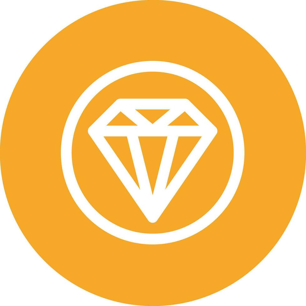 icono de vector de diamante