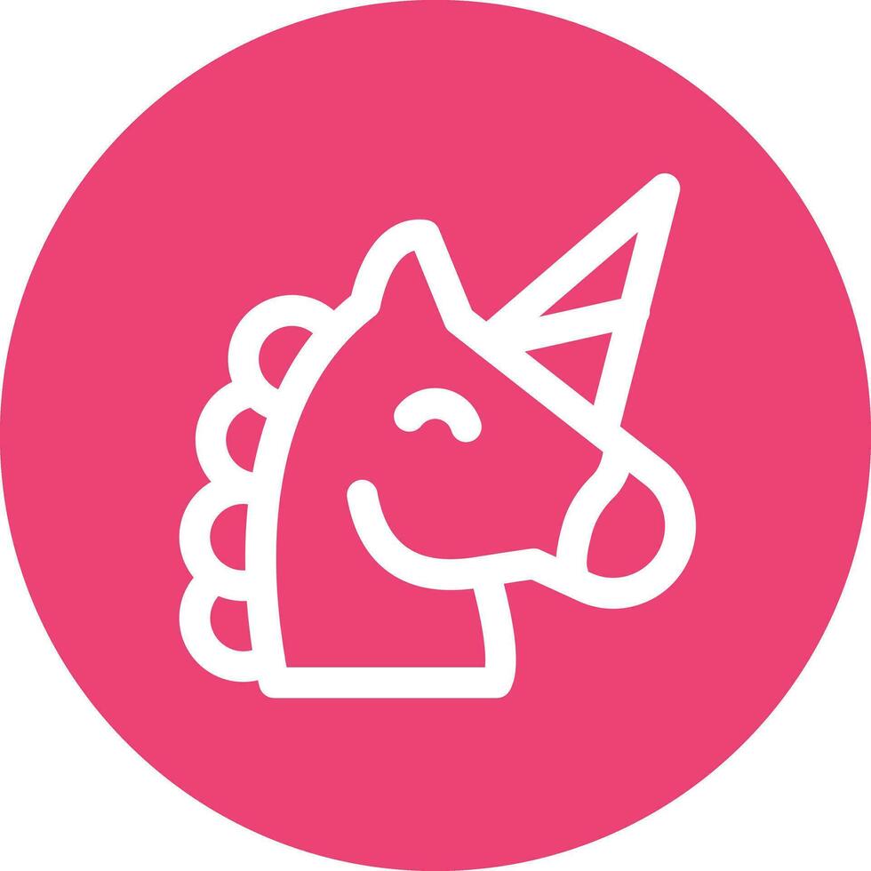 Unicorn Vector Icon