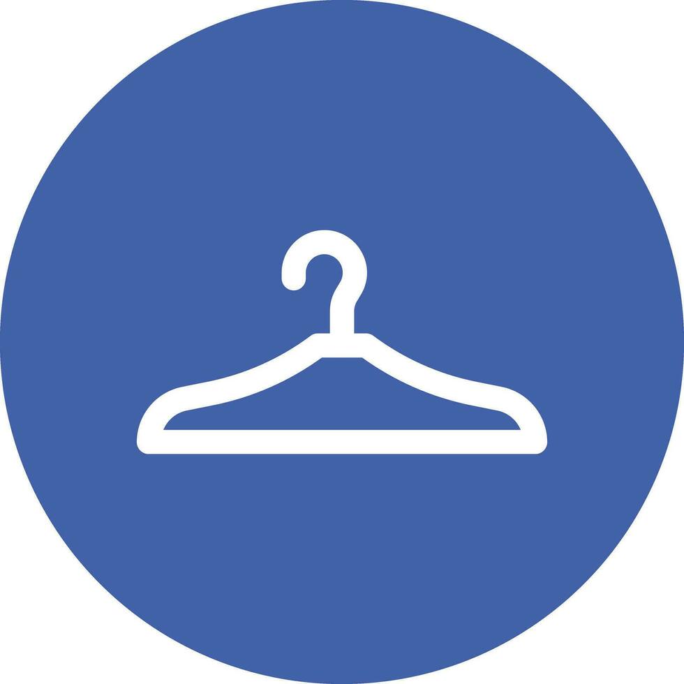 icono de vector de suspensión de ropa