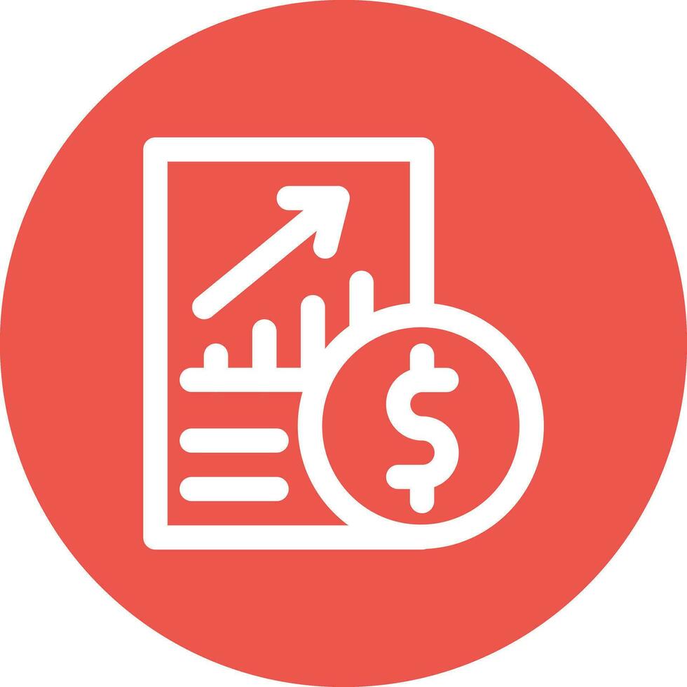 Debt Analysis Vector Icon