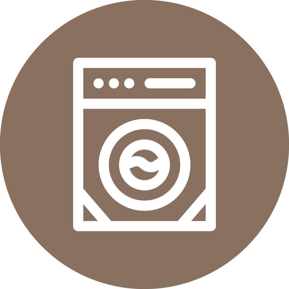 Washing Machine Vector Icon