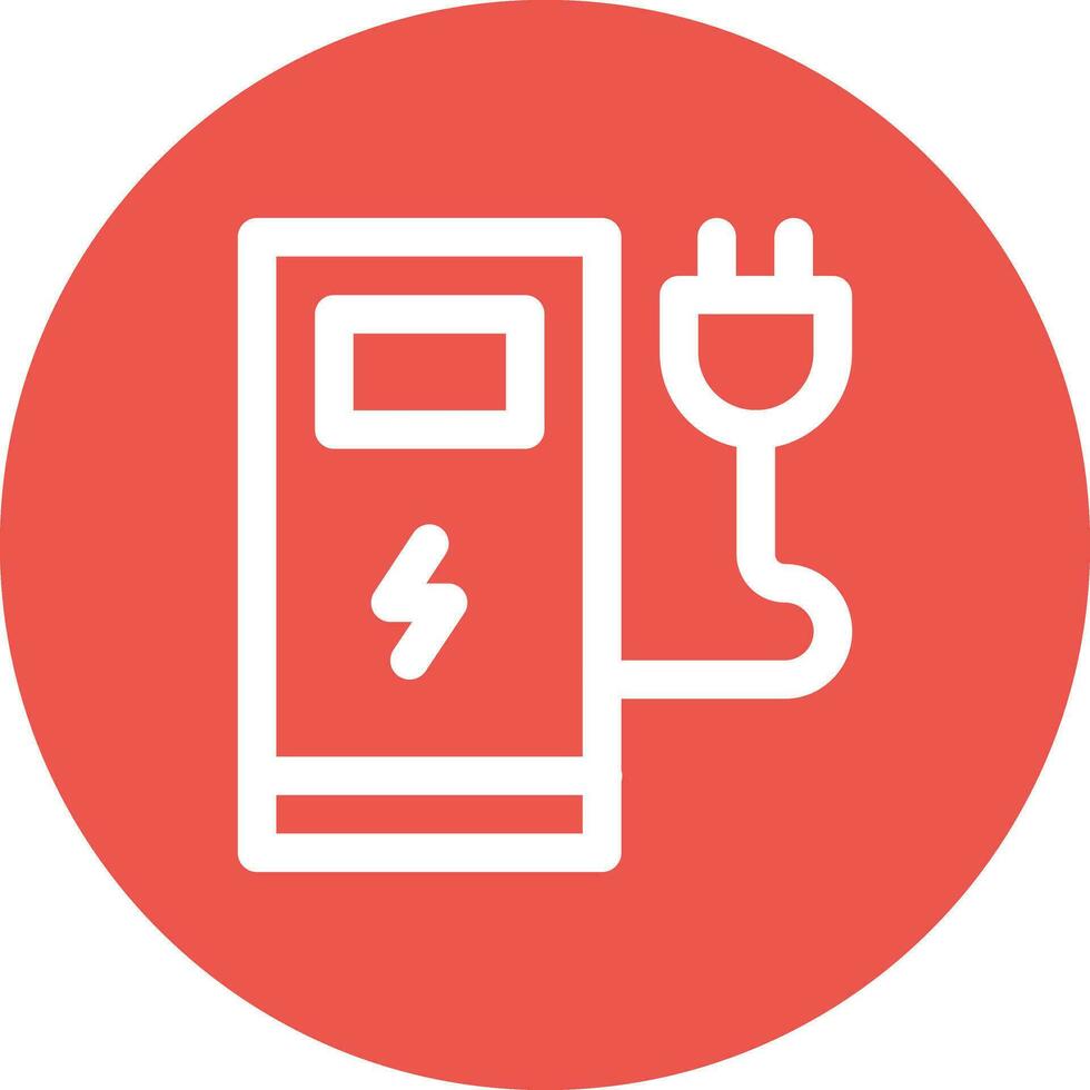 Charging Station Vector Icon