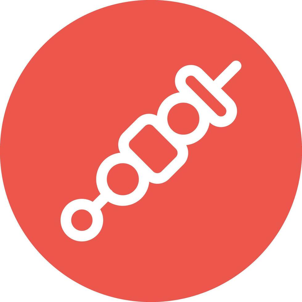 Shish Kebab Vector Icon