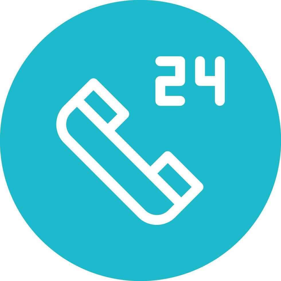 Help Line Vector Icon