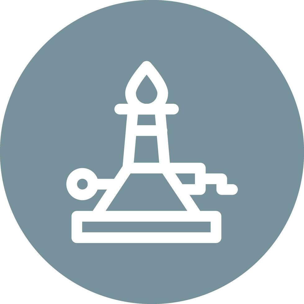 Bunsen Burner Vector Icon
