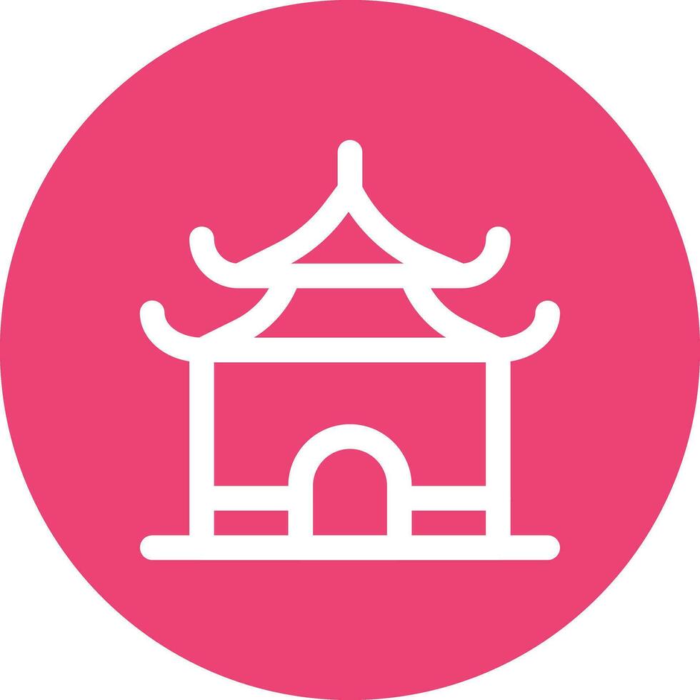 Pagoda Vector Icon