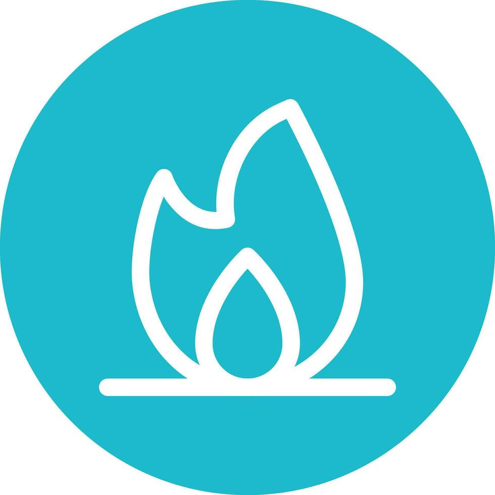Flammable Vector Icon