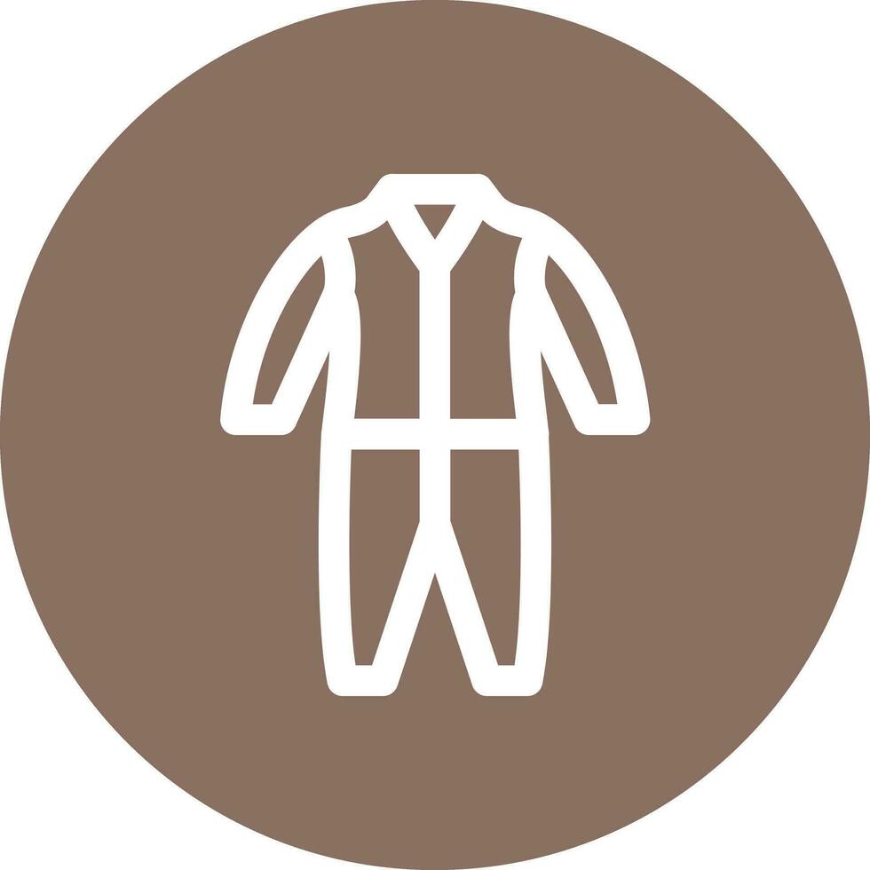 Overall Clothes Vector Icon