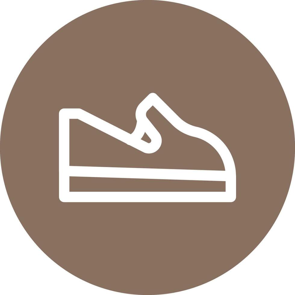 Flat Shoes Vector Icon