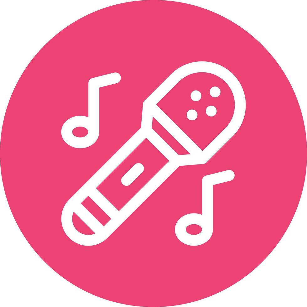 Karaoke Vector Icon