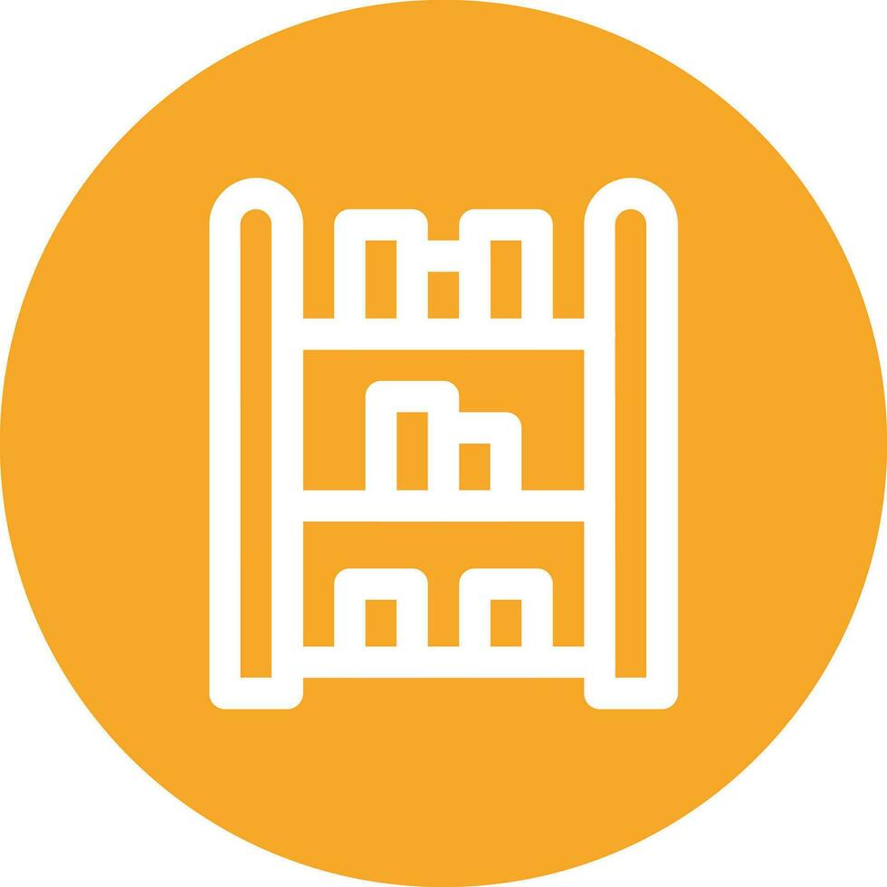 Library Shelves Vector Icon 33189831 Vector Art at Vecteezy