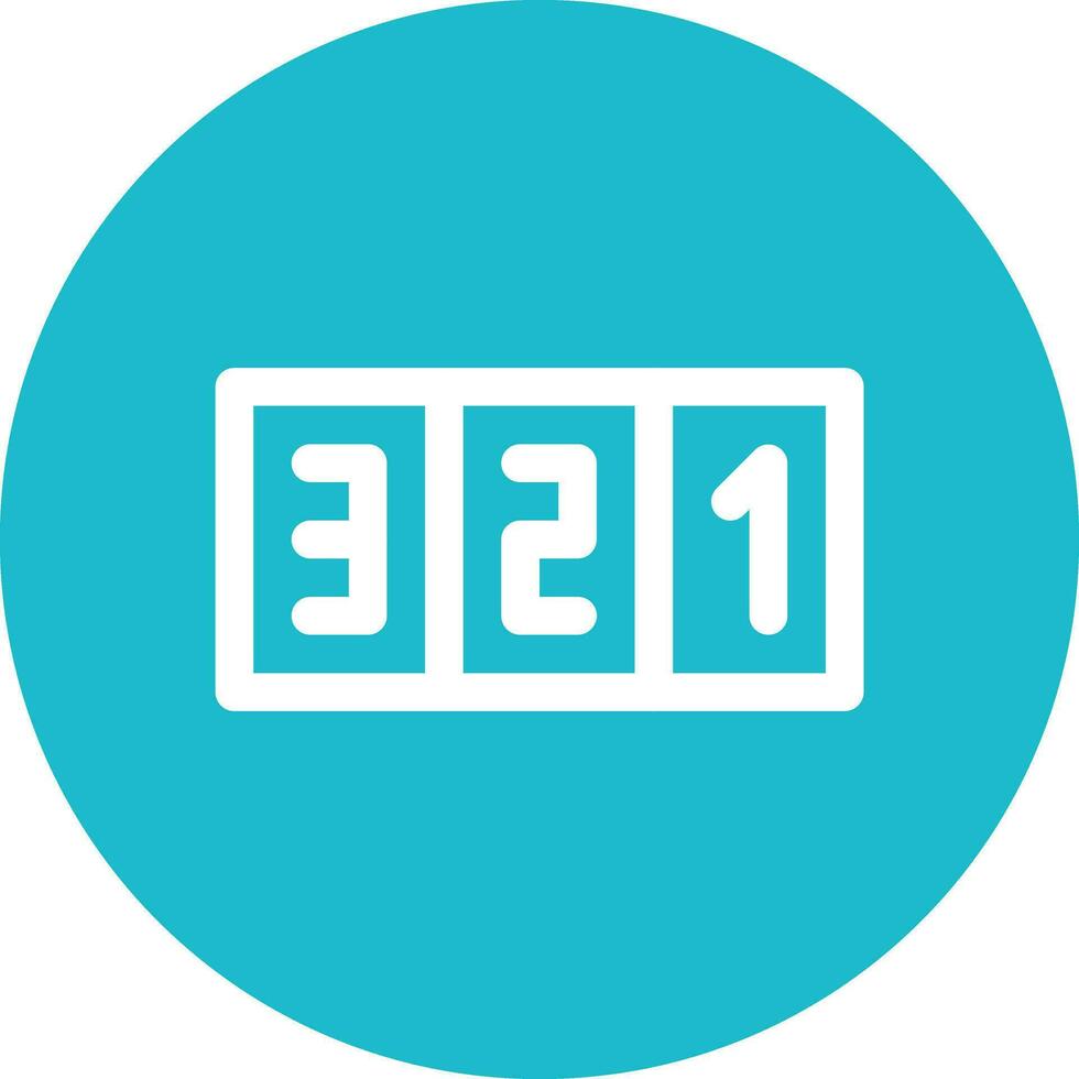 Countdown Vector Icon