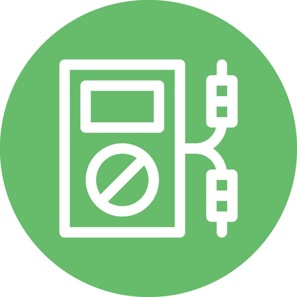 Voltmeter Vector Icon