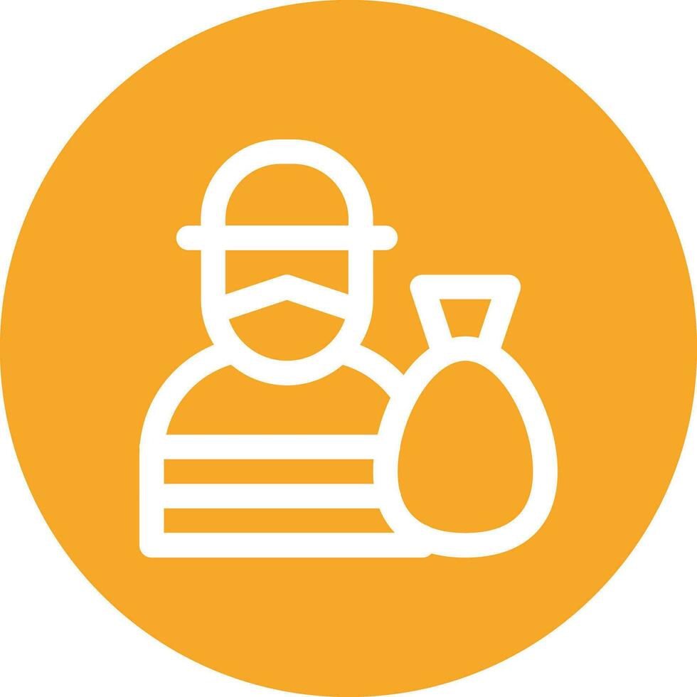Robbery Vector Icon