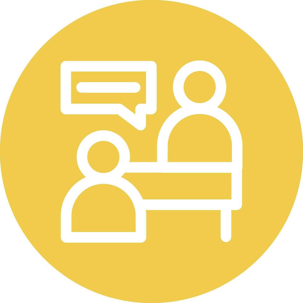 Interview Vector Icon