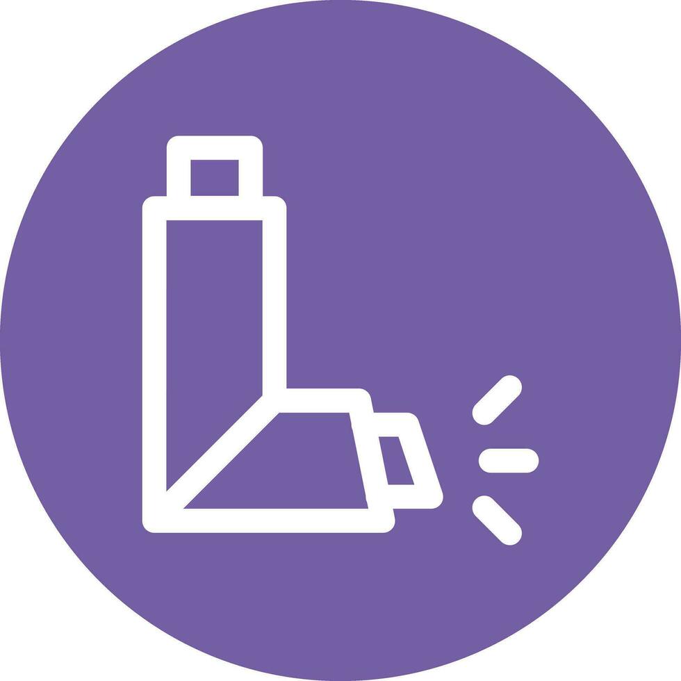 Inhaler Vector Icon