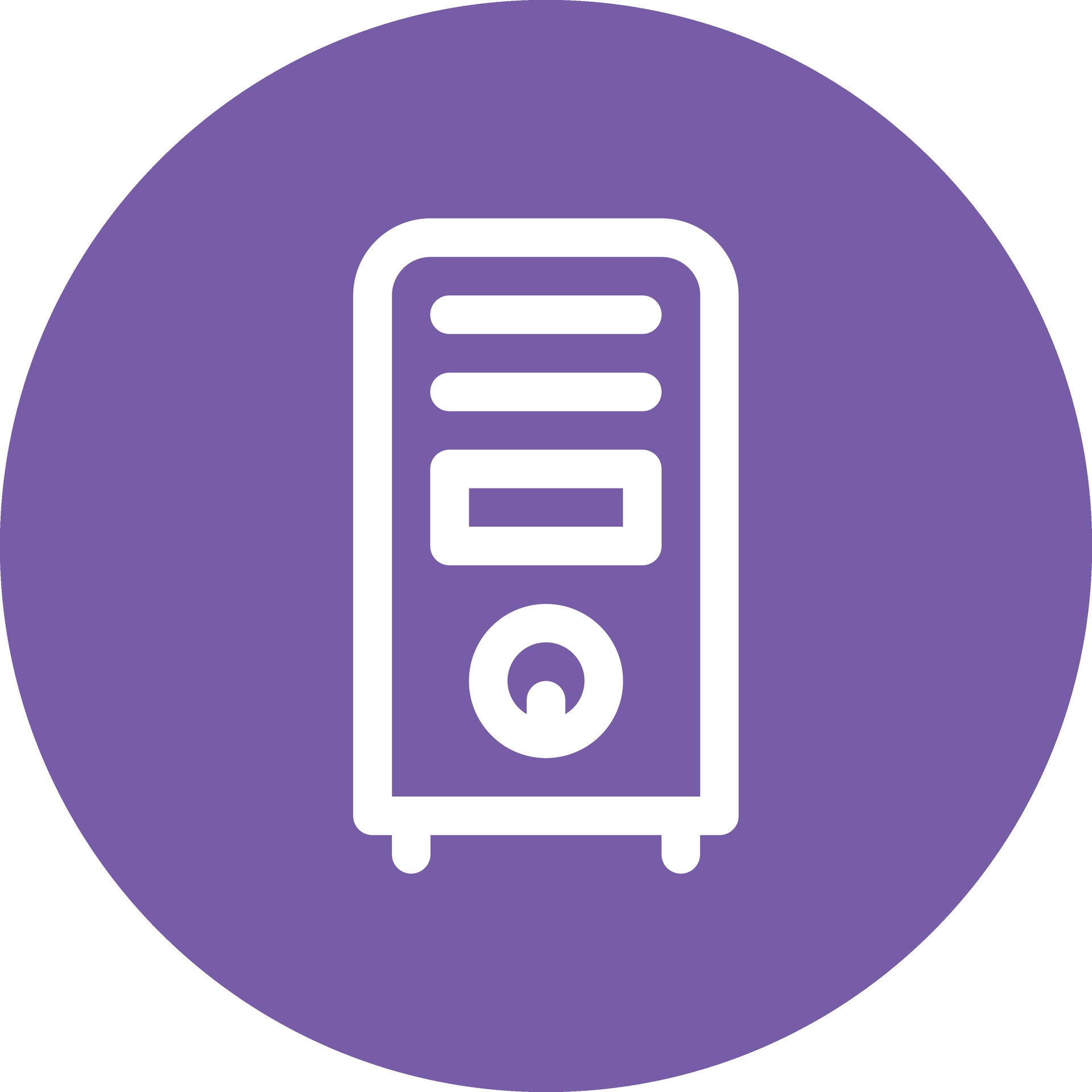 Computer Tower Vector Icon 33190190 Vector Art at Vecteezy