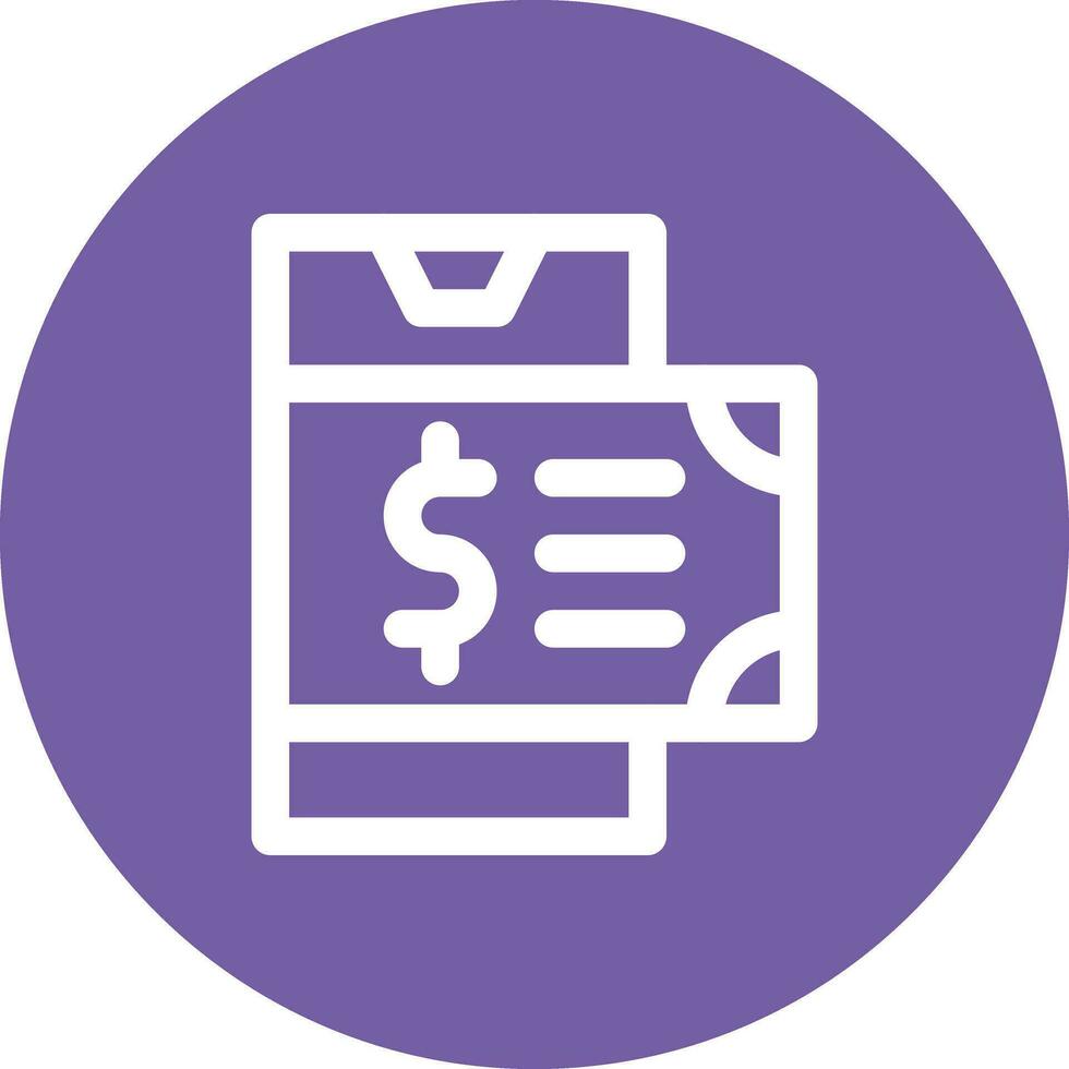 Digital Wallet Vector Icon