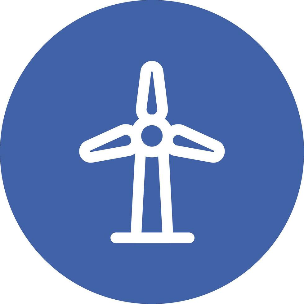 Windmill Vector Icon