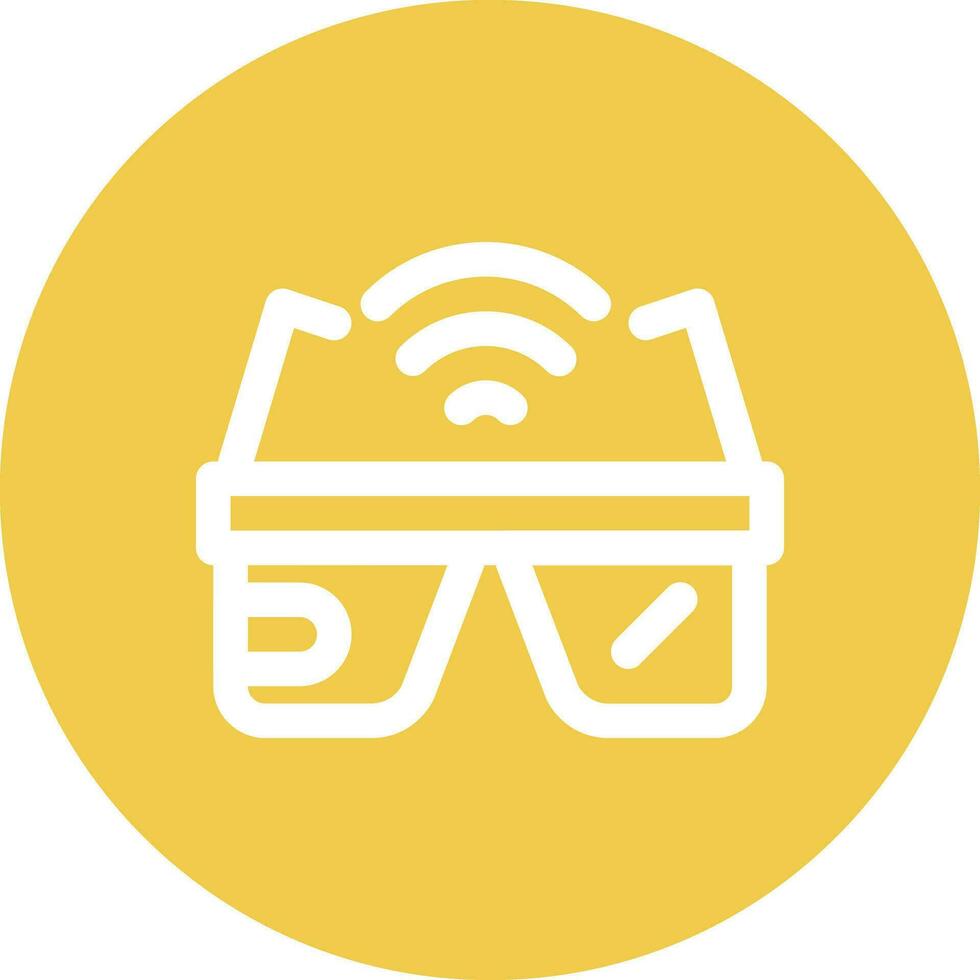 Smart Glasses Vector Icon