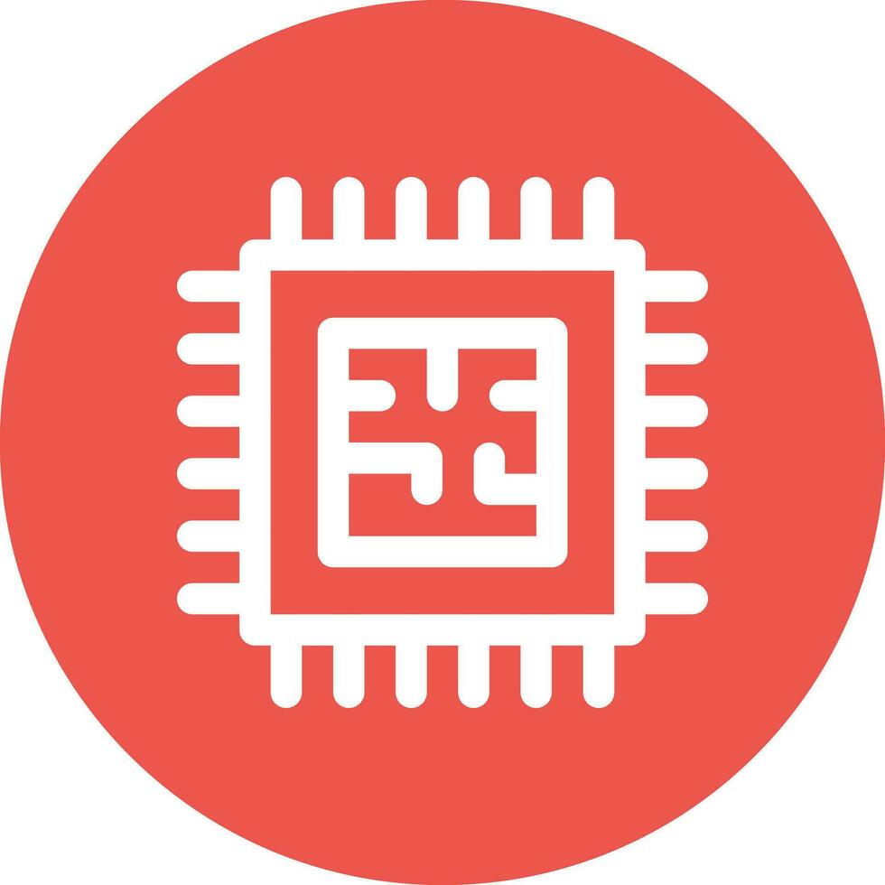 CPU Processor Vector Icon