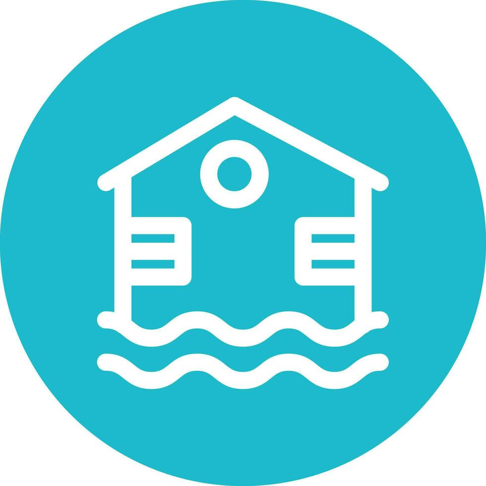 House River Vector Icon