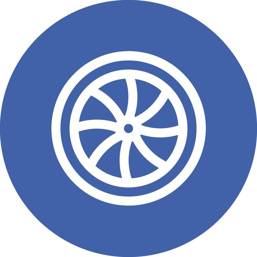 Plane Turbine Vector Icon