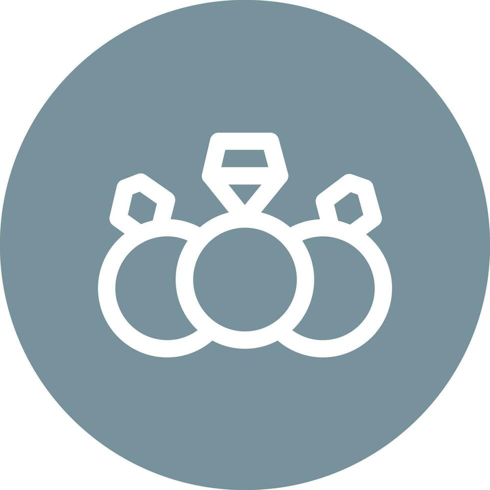Rings Vector Icon
