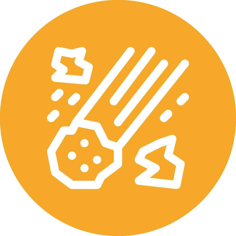 Asteroid Vector Icon