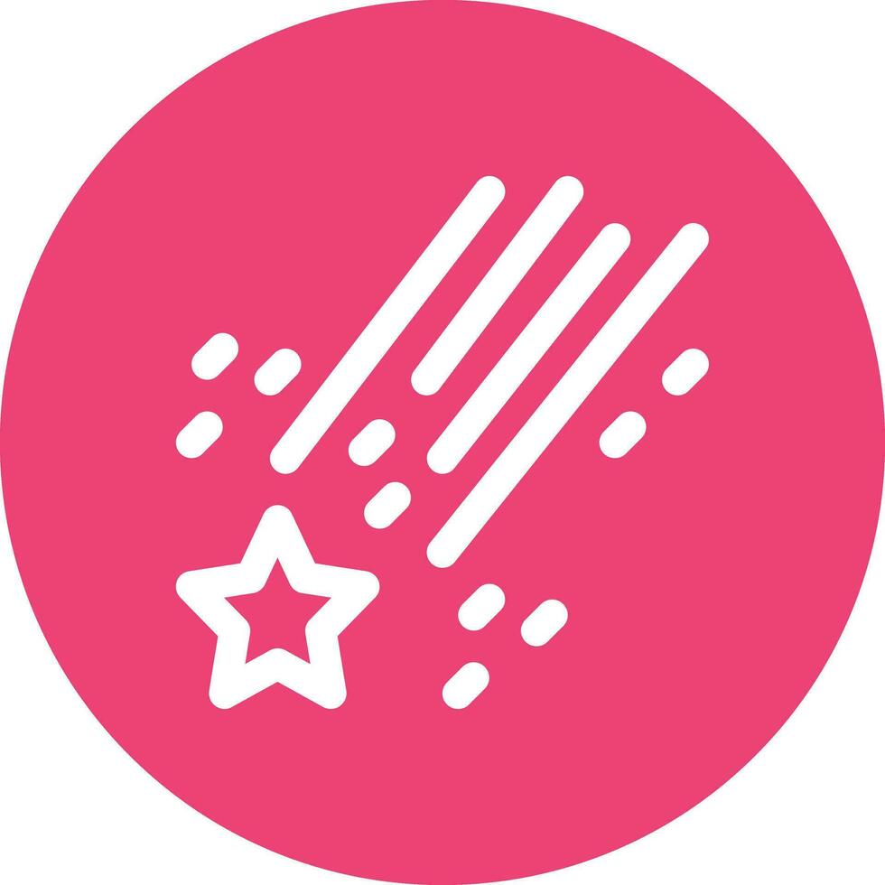 Falling Star Vector Icon