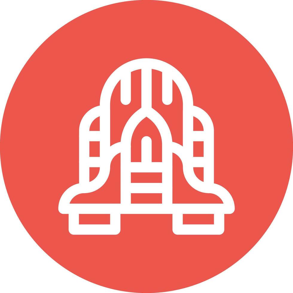 Space Shuttle Vector Icon