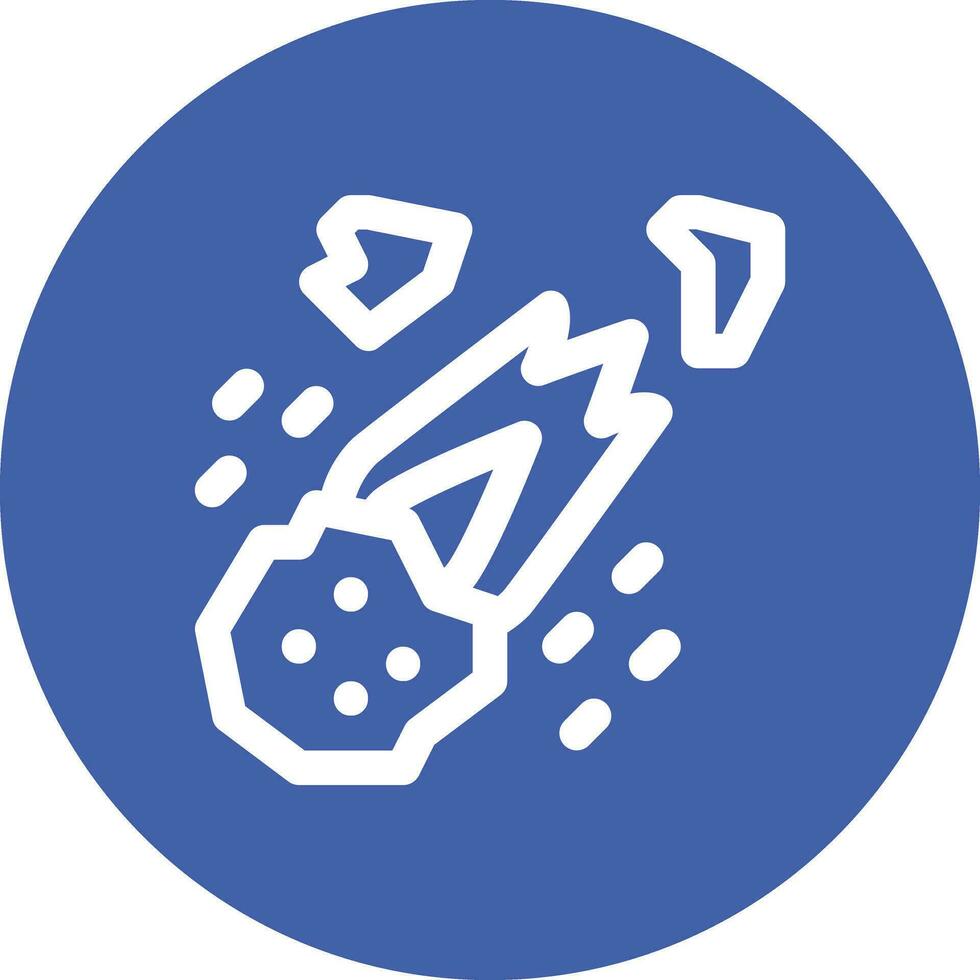 Meteorites Vector Icon
