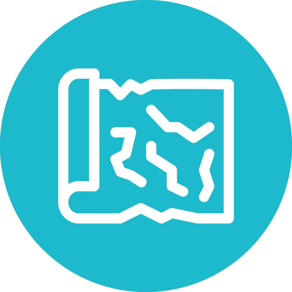 Pirate Map Vector Icon