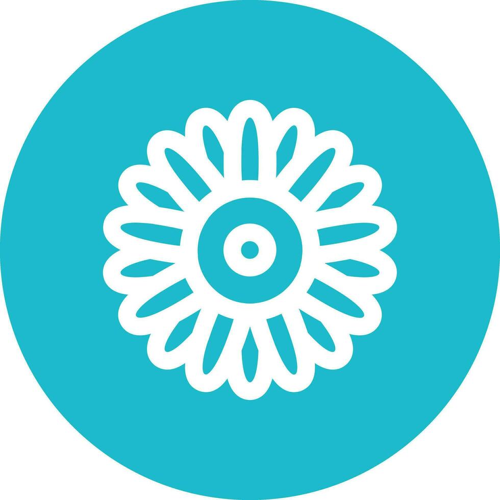 Sunflower Vector Icon