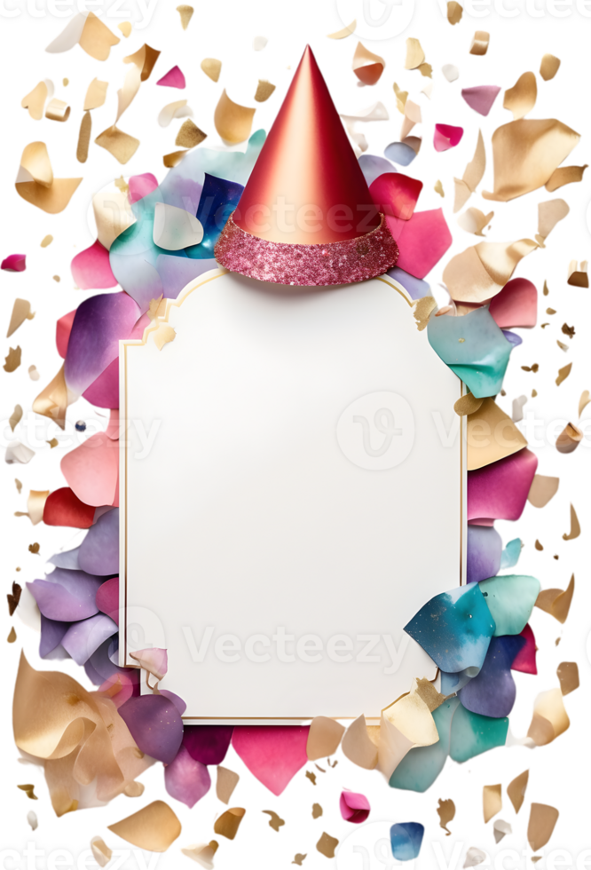 Greeting card, New Year's greeting card, Handmade greeting card ai generative png