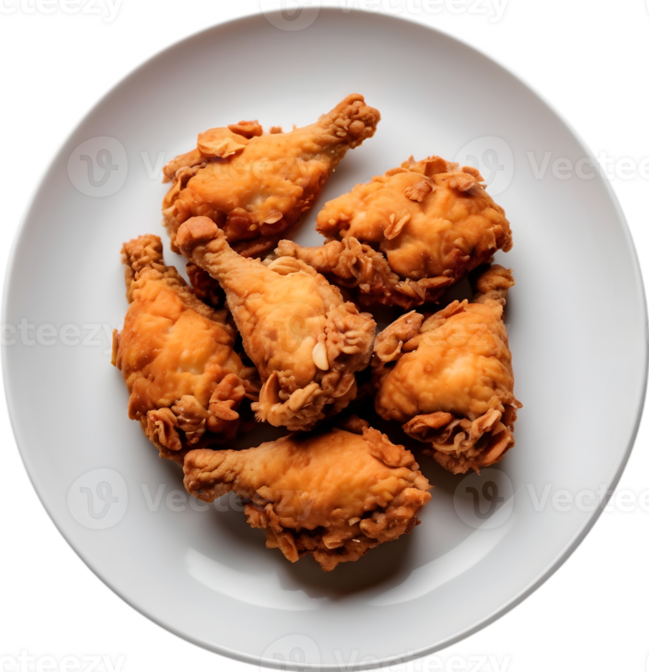 AI generative ,Fried chicken, Crispy chicken, Southern fried chicken png