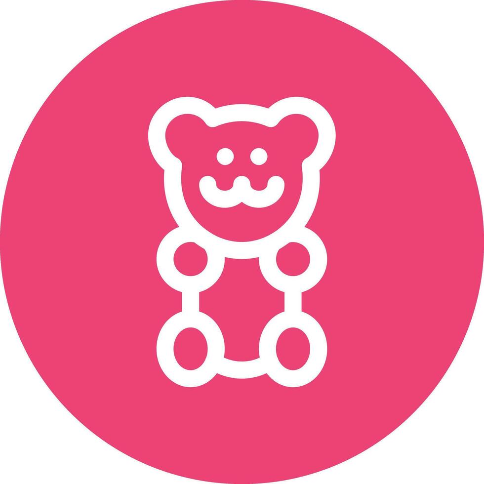 Gummy Bear Vector Icon