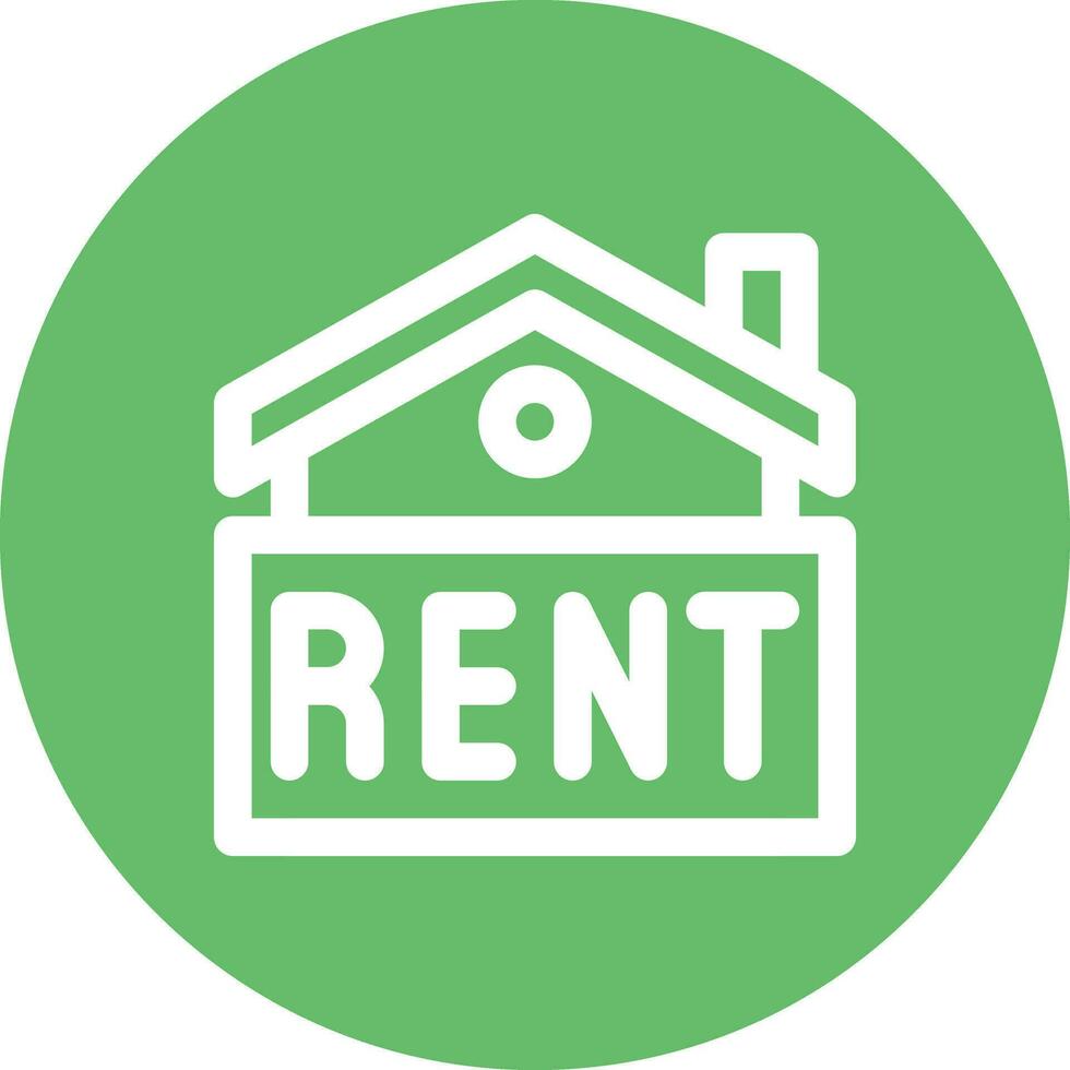 Rent House Vector Icon