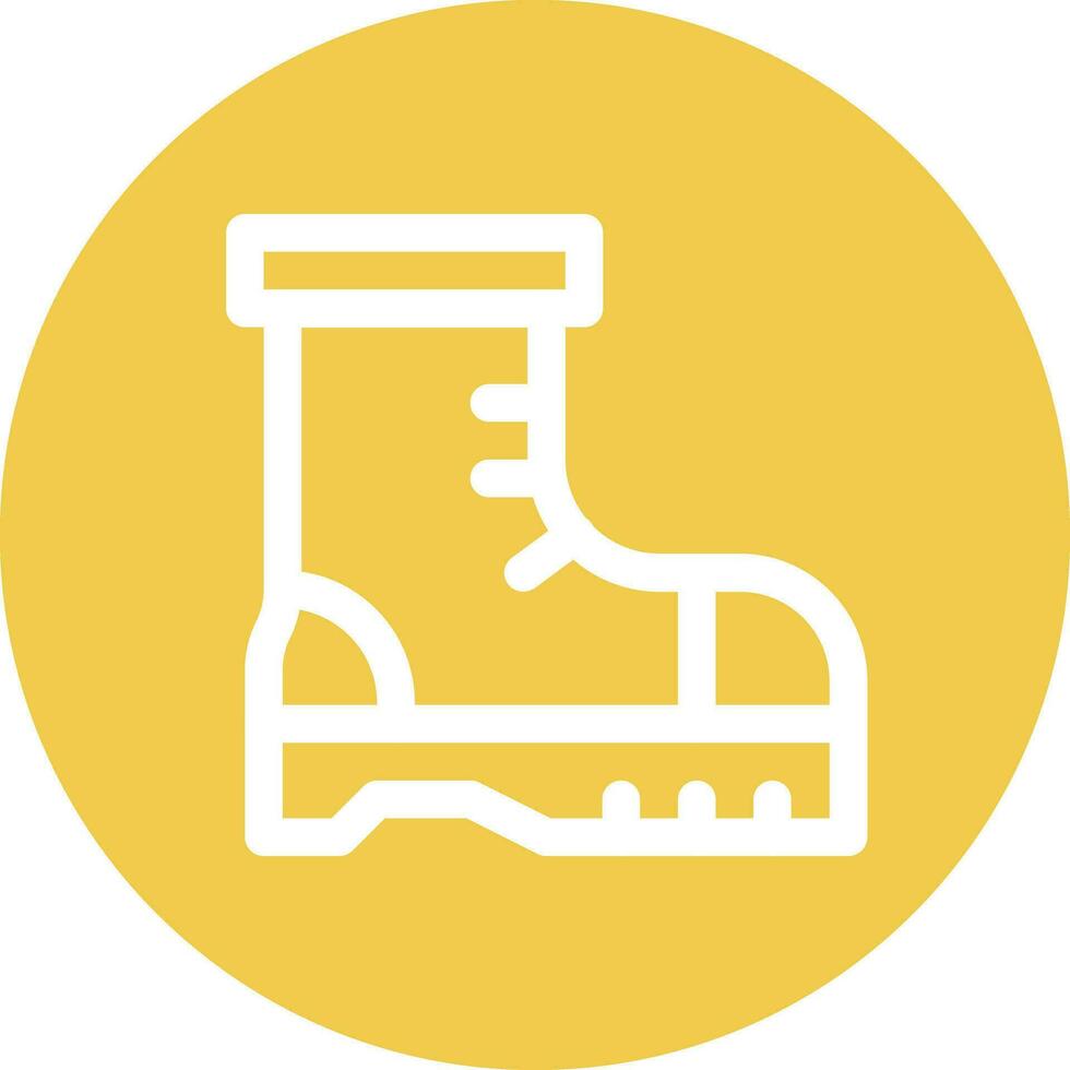 Construction Shoes Vector Icon
