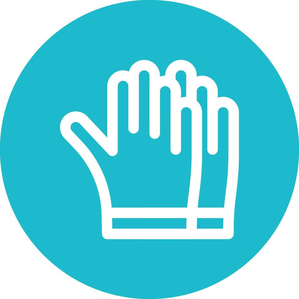 Working Gloves Vector Icon
