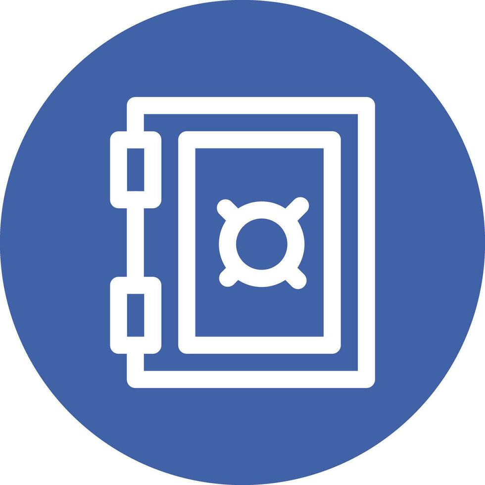 Money Vault Vector Icon