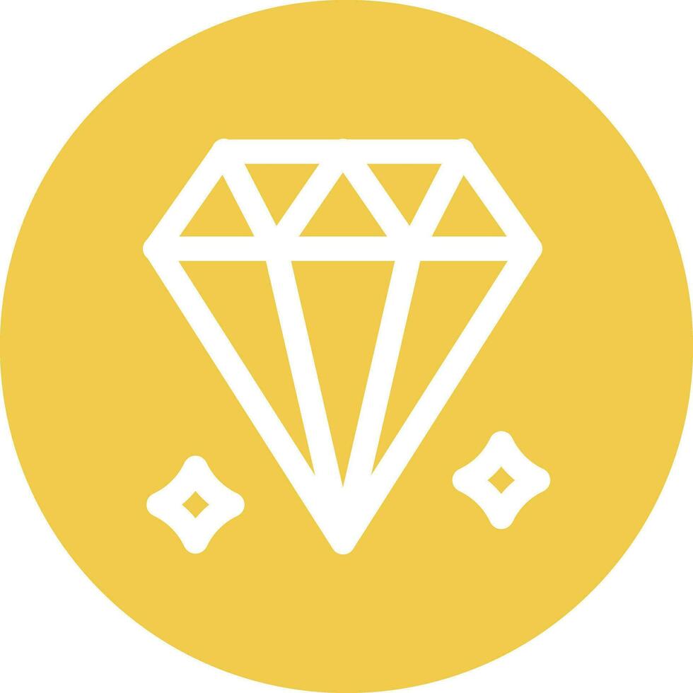 icono de vector de diamante