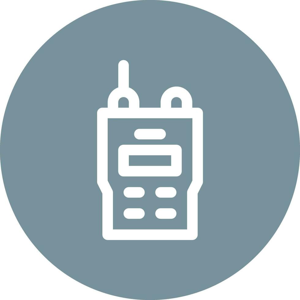 Walkie Talkie Vector Icon