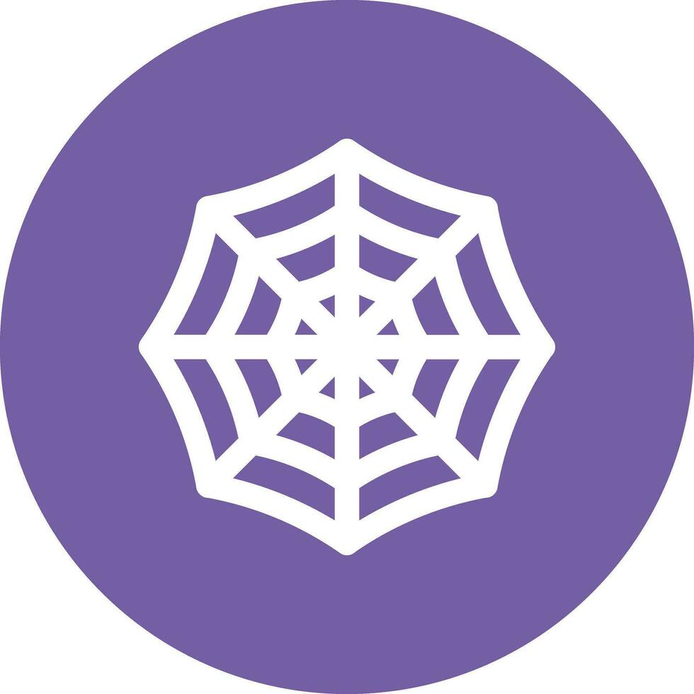 Spider Web Vector Icon