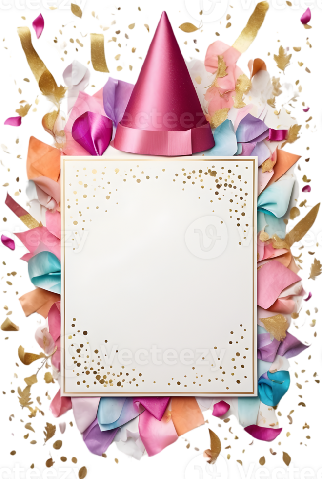 Greeting card, New Year's greeting card, Handmade greeting card ai generative png