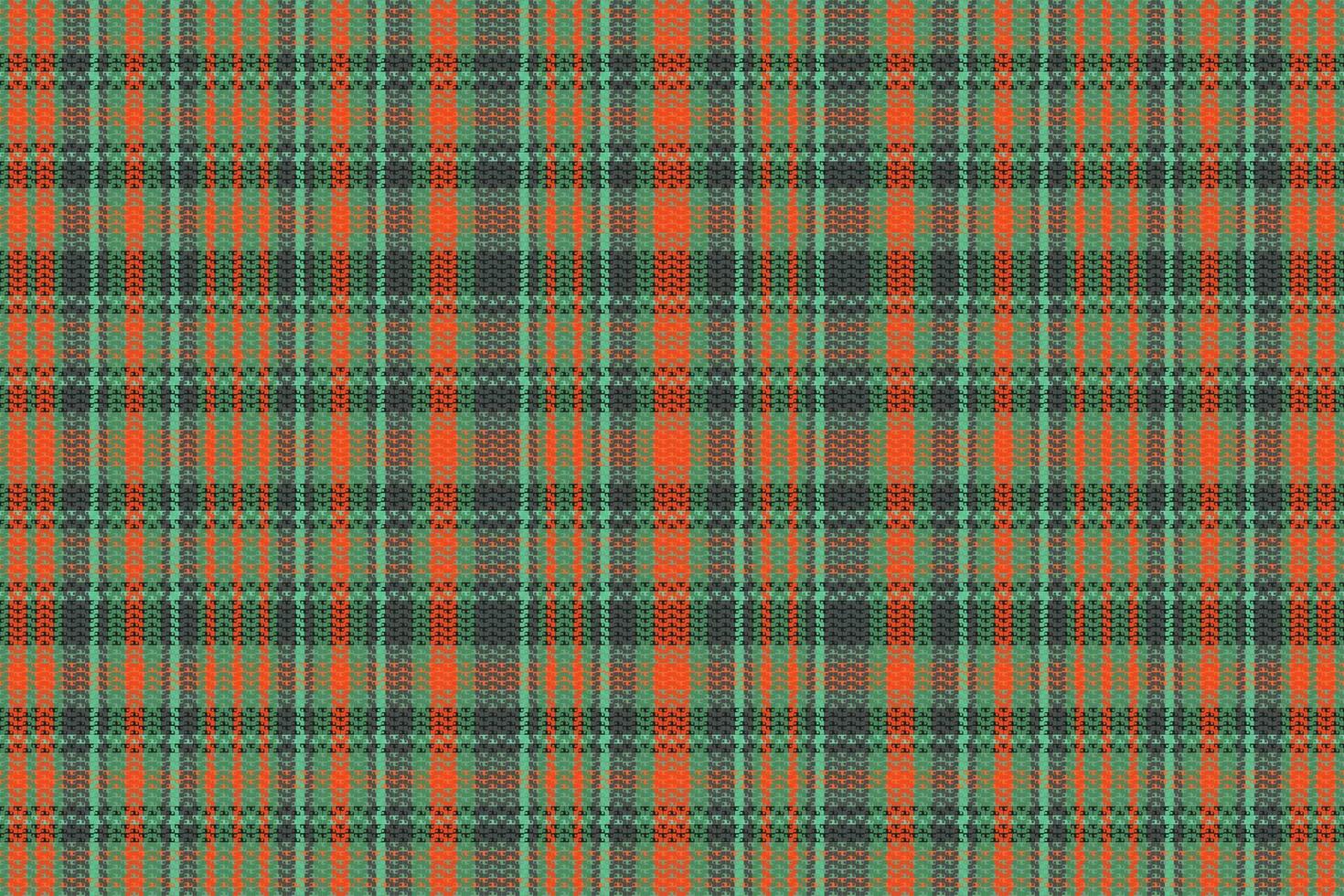 Tartan plaid pattern with texture and nature color. vector