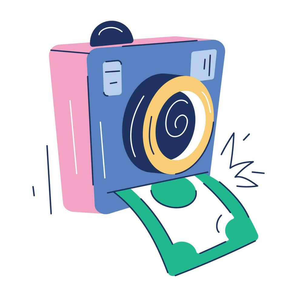 Finance Assets Doodle Icon vector