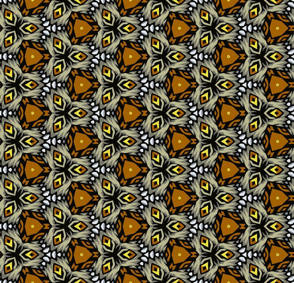 Multi color seamless abstract pattern. Background and backdrop. Multi Colored. Colorful ornamental design. Colored mosaic ornaments. Vector graphic illustration.