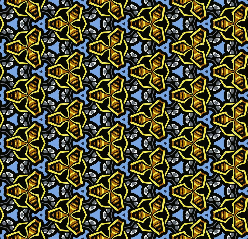 Multi color seamless abstract pattern. Background and backdrop. Multi Colored. Colorful ornamental design. Colored mosaic ornaments. Vector graphic illustration.